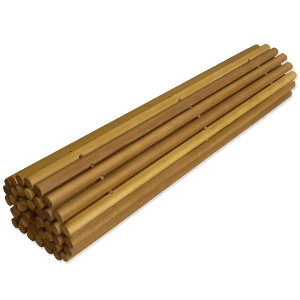 Bath Mat Acacia Wood 80X50 Cm