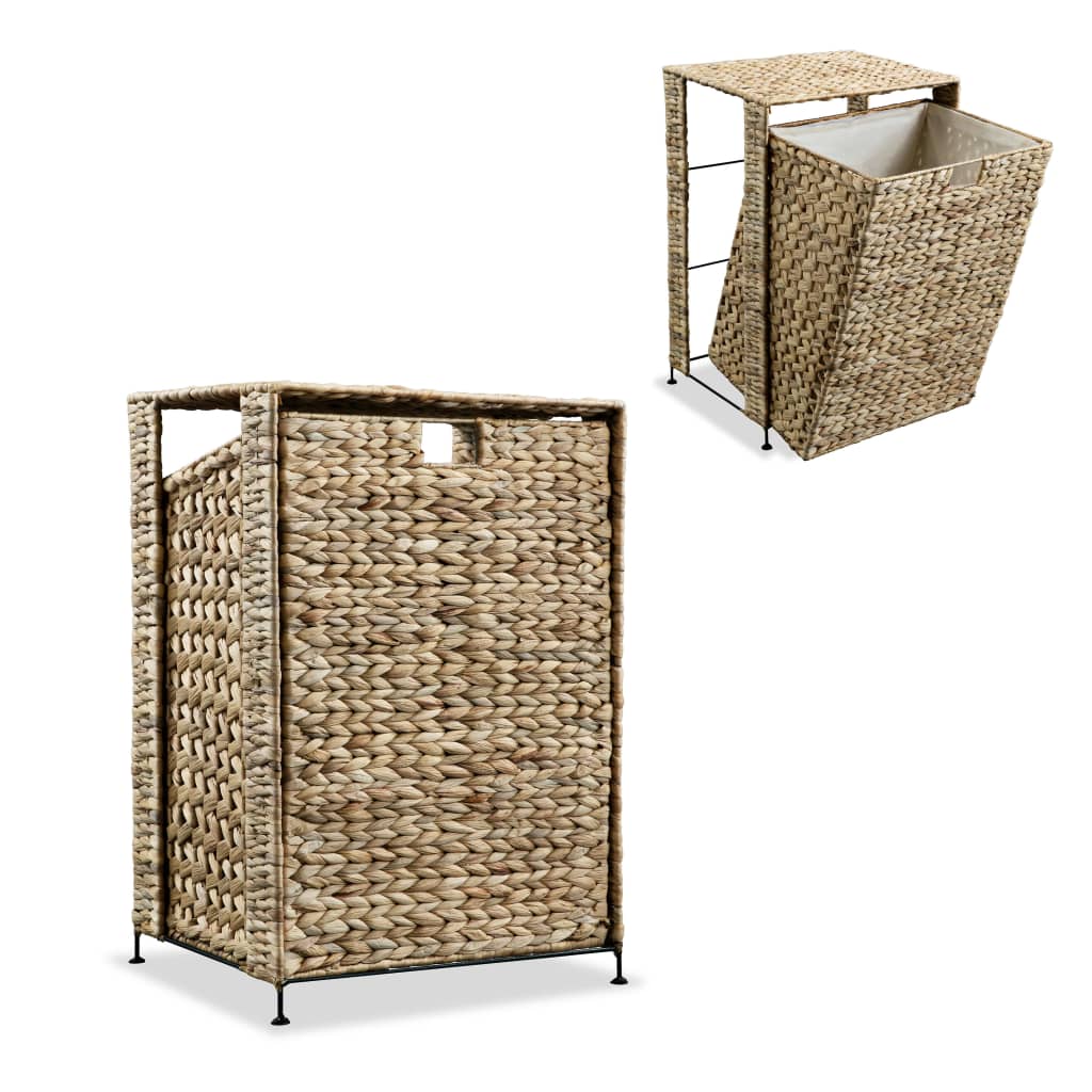 Laundry Basket 44X34X64 Cm Water Hyacinth