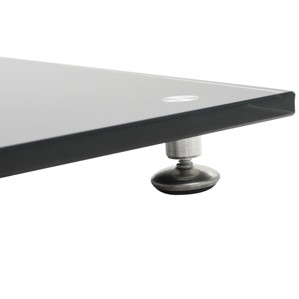Speaker Stands 2 Pcs Tempered Glass Design
