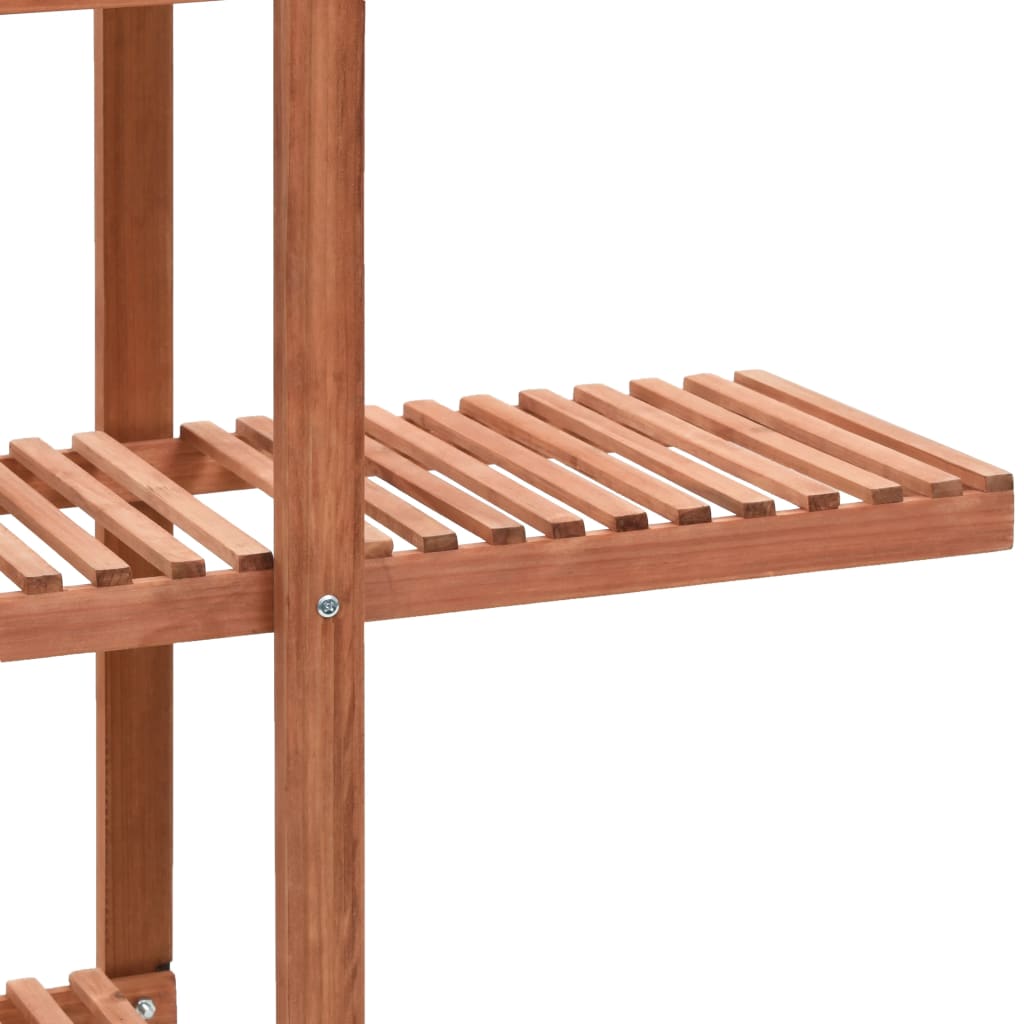 Plant Stand Cedar Wood 86X36X139 Cm