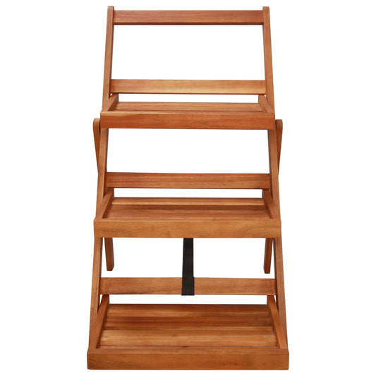 3-Tier Plant Stand 50X63X80 Cm Solid Acacia Wood