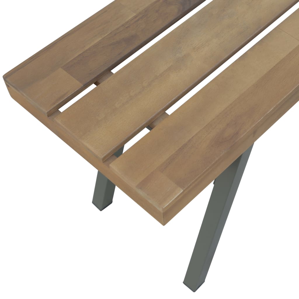 Garden Bench 120 Cm Solid Acacia Wood