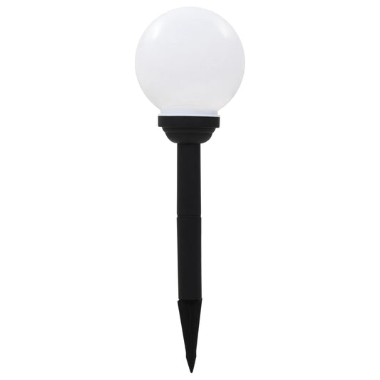 Outdoor Solar Lamps 4 Pcs Led Spherical 15 Cm Rgb