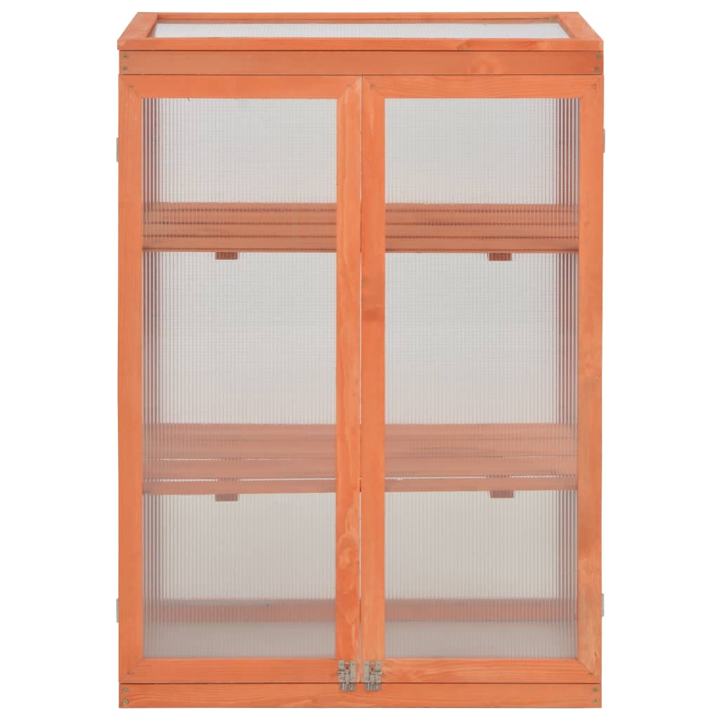 Greenhouse Wood 75X47X109 Cm