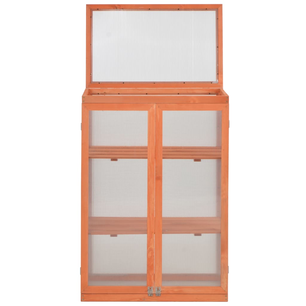Greenhouse Wood 75X47X109 Cm