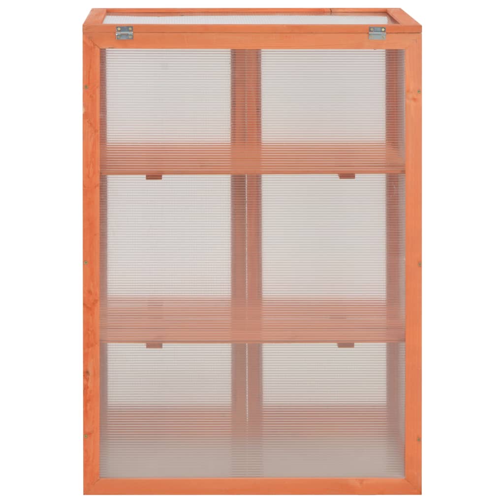 Greenhouse Wood 75X47X109 Cm