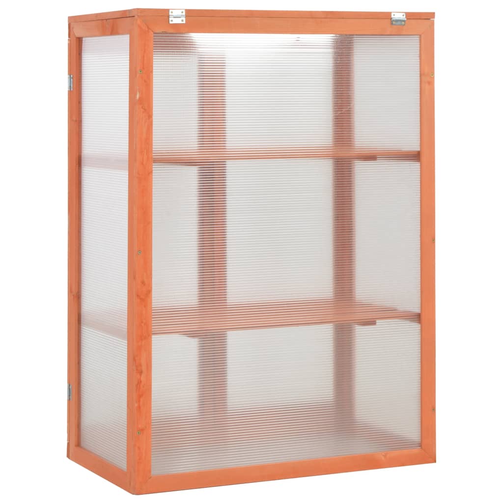 Greenhouse Wood 75X47X109 Cm