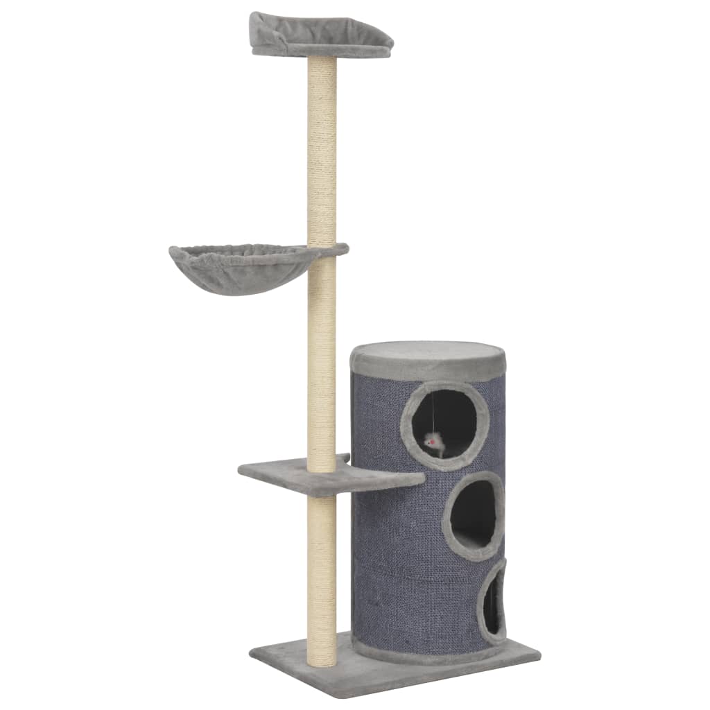 Cat Tree With Sisal Scratching Posts 148 Cm