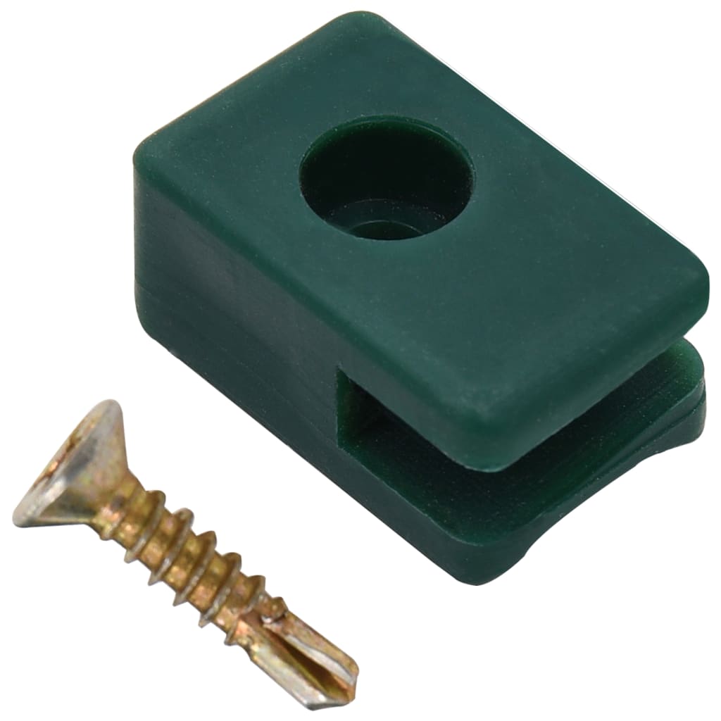 Garden Fence Wire Holder With Screw 100 Sets
