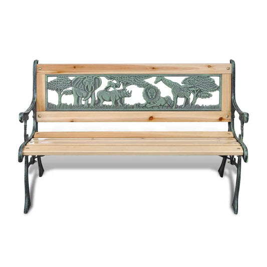 Children Garden Bench 84 Cm Wood