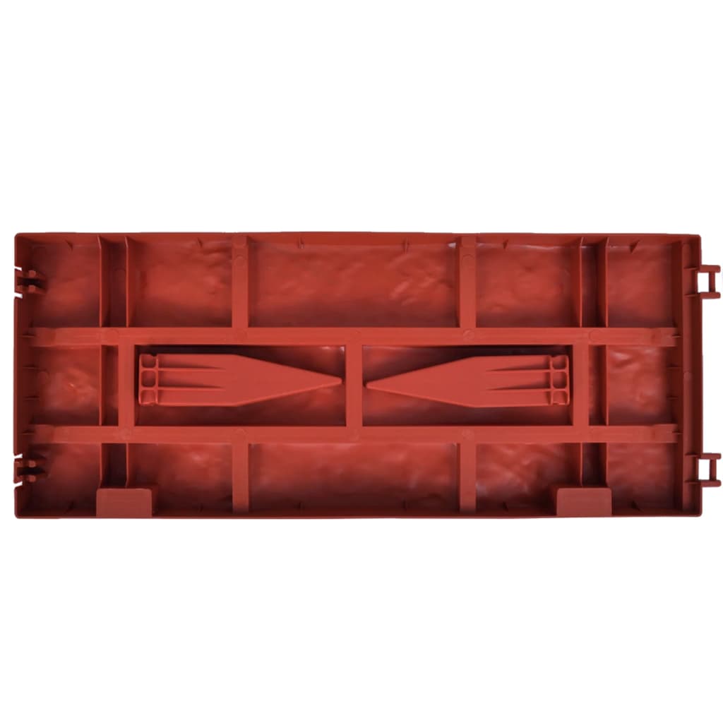 Lawn Divider With Brick Design 11 Pcs