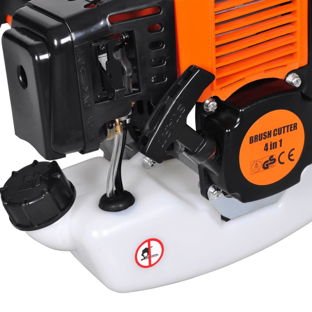 4-In-1 Multi-Tool Hedge&Grass Trimmer, Chain Saw, Brush Cutter