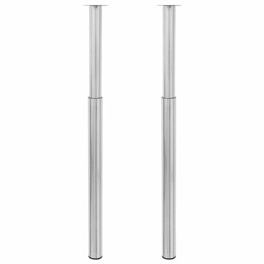 Telescopic Table Legs 2 Pcs 710 Mm-1100 Mm