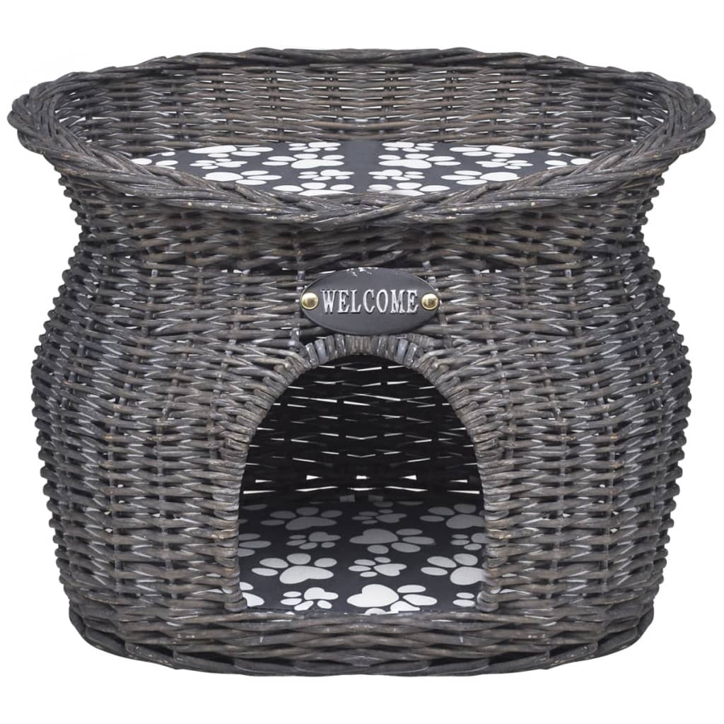 Willow Cat Tree Pet House/Bed/Scratching Post With Cushion