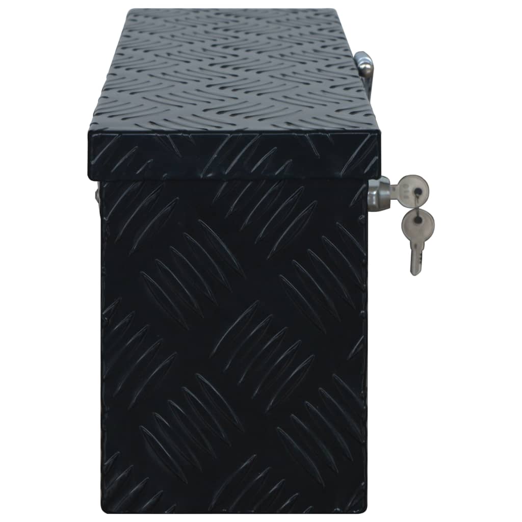 Aluminium Box 485X140X200 Mm Black