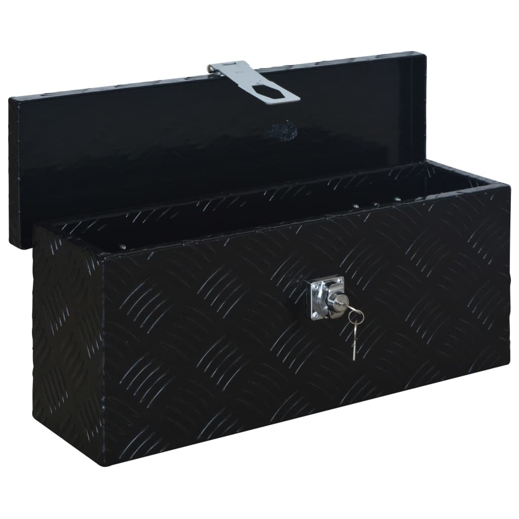 Aluminium Box 485X140X200 Mm Black