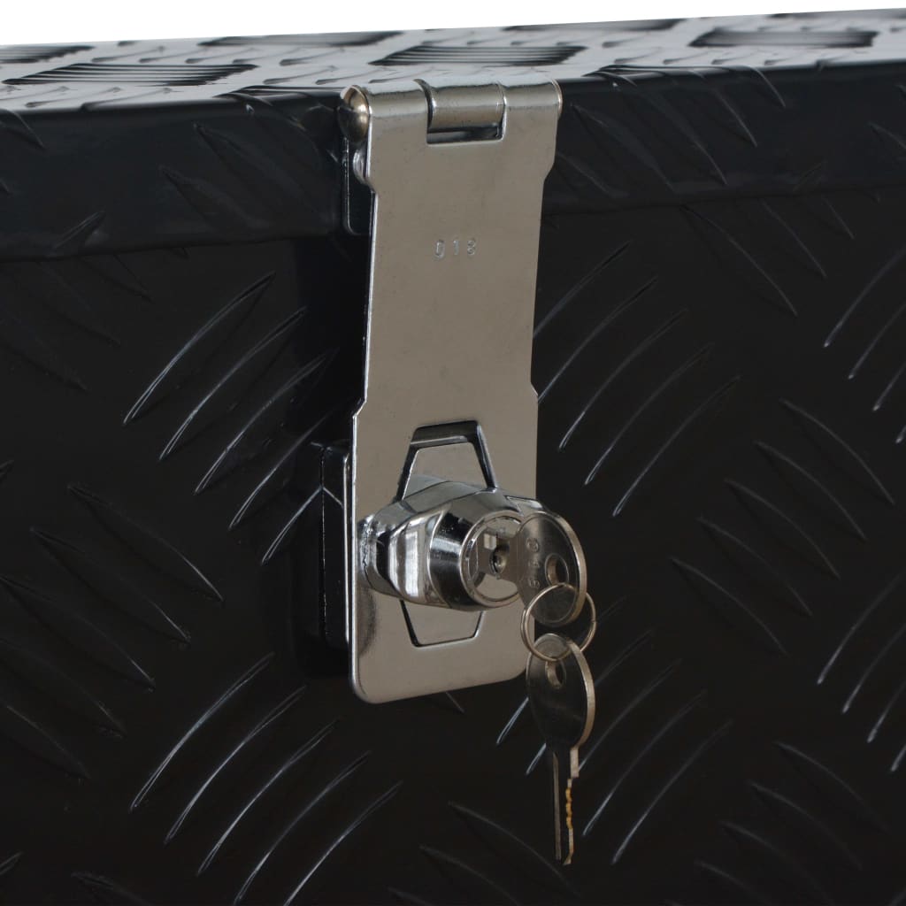 Aluminium Box 485X140X200 Mm Black