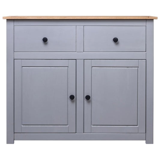 Sideboard 93X40X80 Cm Solid Pinewood Panama Range