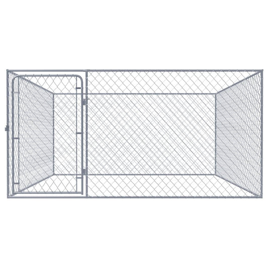 Outdoor Dog Kennel Galvanised Steel