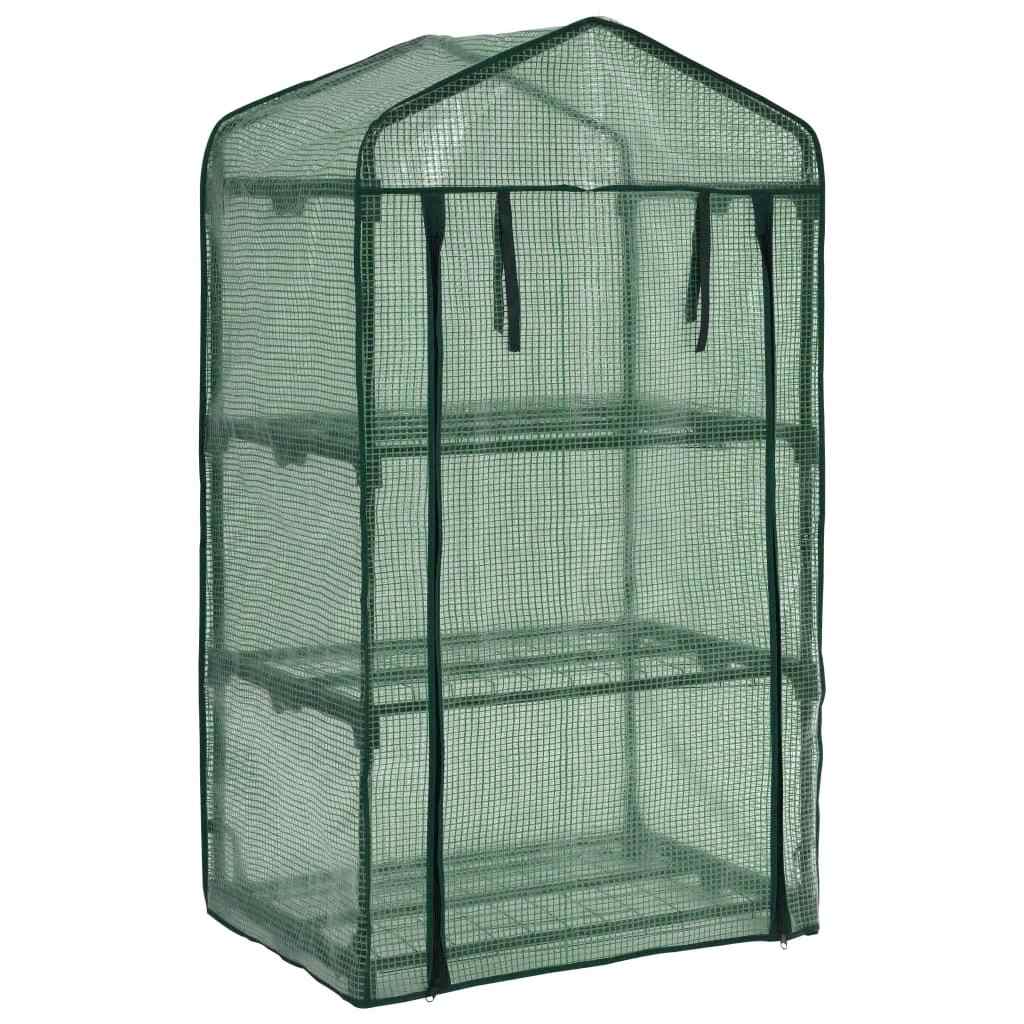3-Tier Mini Greenhouse 69X49X125 Cm