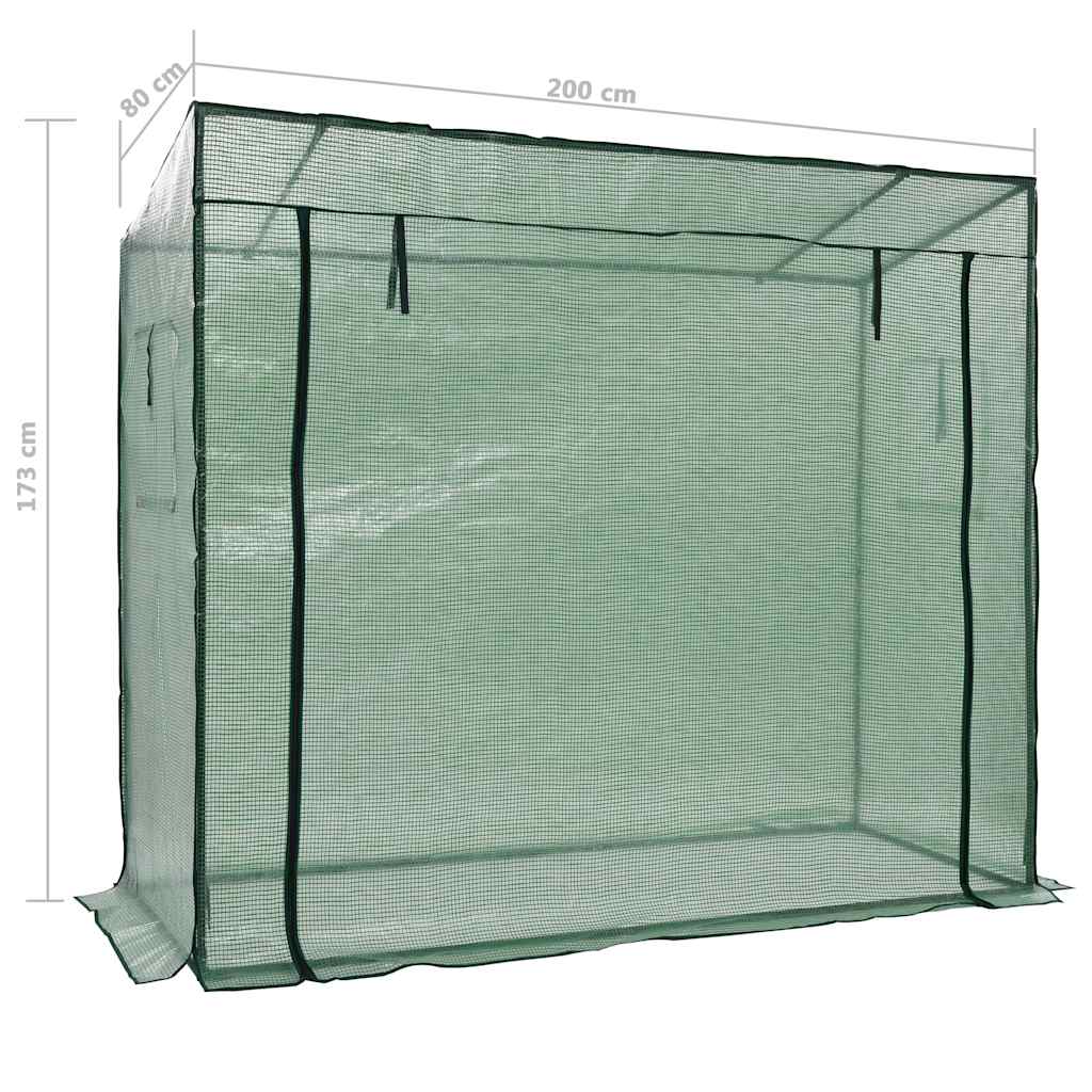 Walk-In Greenhouse 200X80X173 Cm
