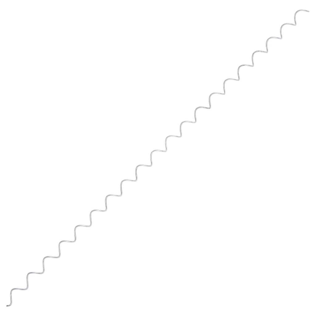 Gabion Spirals 24 Pcs Galvanised Steel 100 Cm