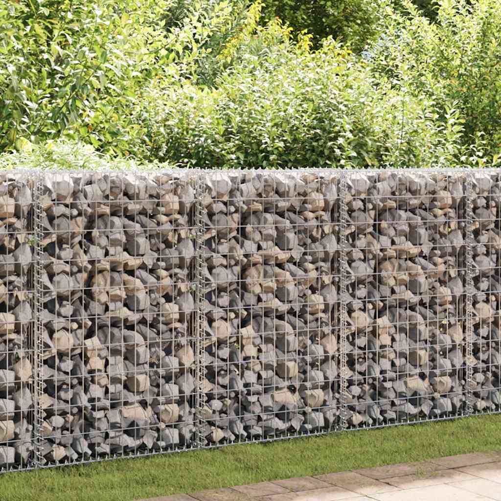 Gabion Spirals 24 Pcs Galvanised Steel 100 Cm