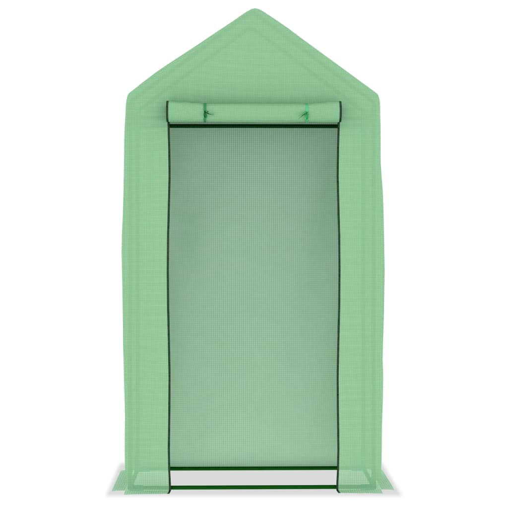 Greenhouse With Steel Frame 0.5 M² 1X0.5X1.9 M