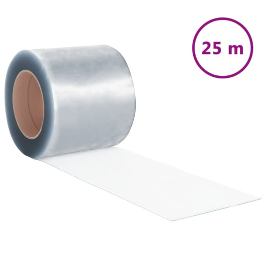 Strip Curtain Roll Pvc 1.6 Mm X 200Mm 25 M