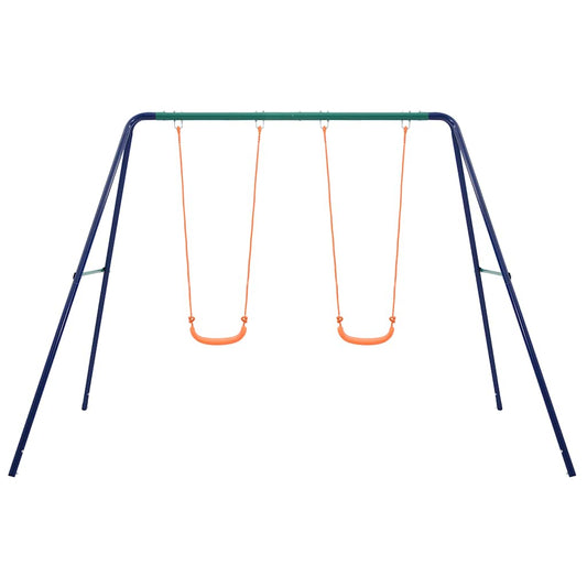 Swing Set With 2 Seats Steel