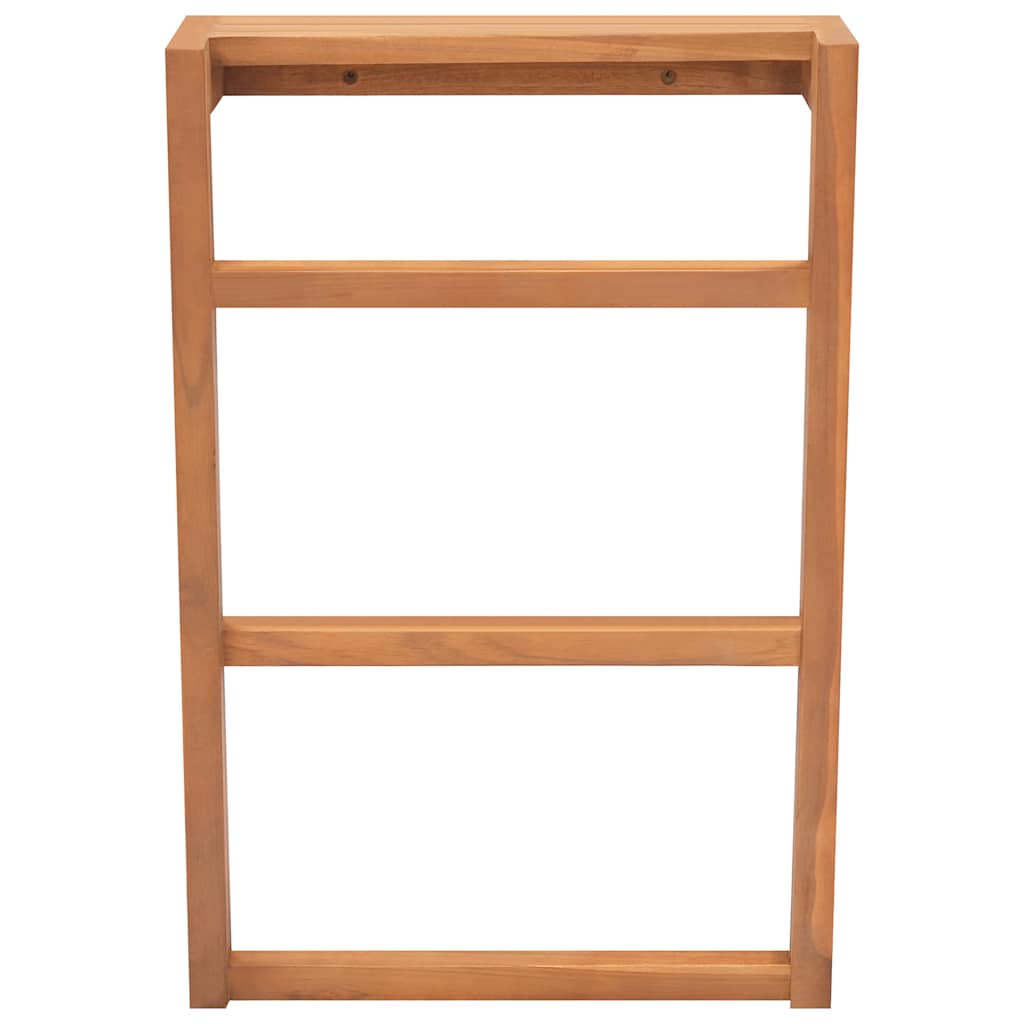 Towel Racks 2 Pcs Solid Teak Wood