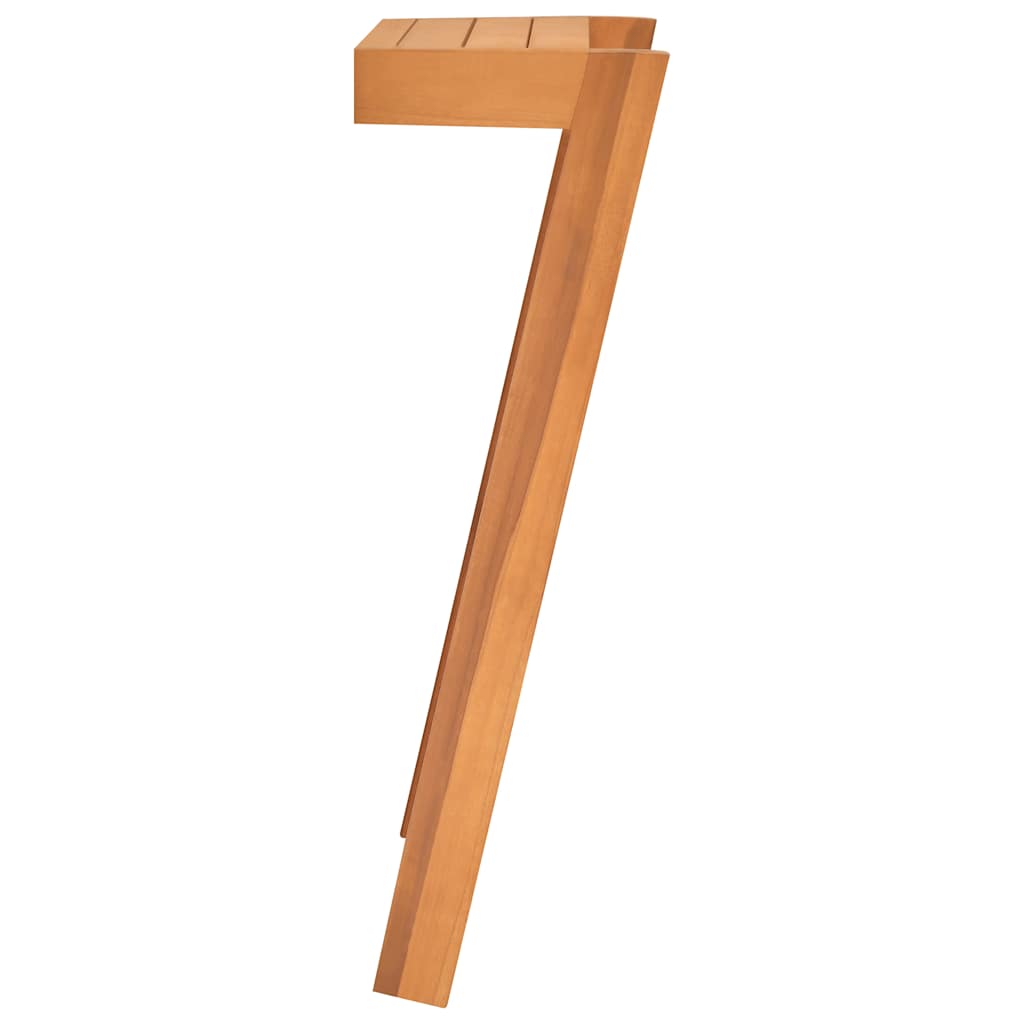 Towel Racks 2 Pcs Solid Teak Wood