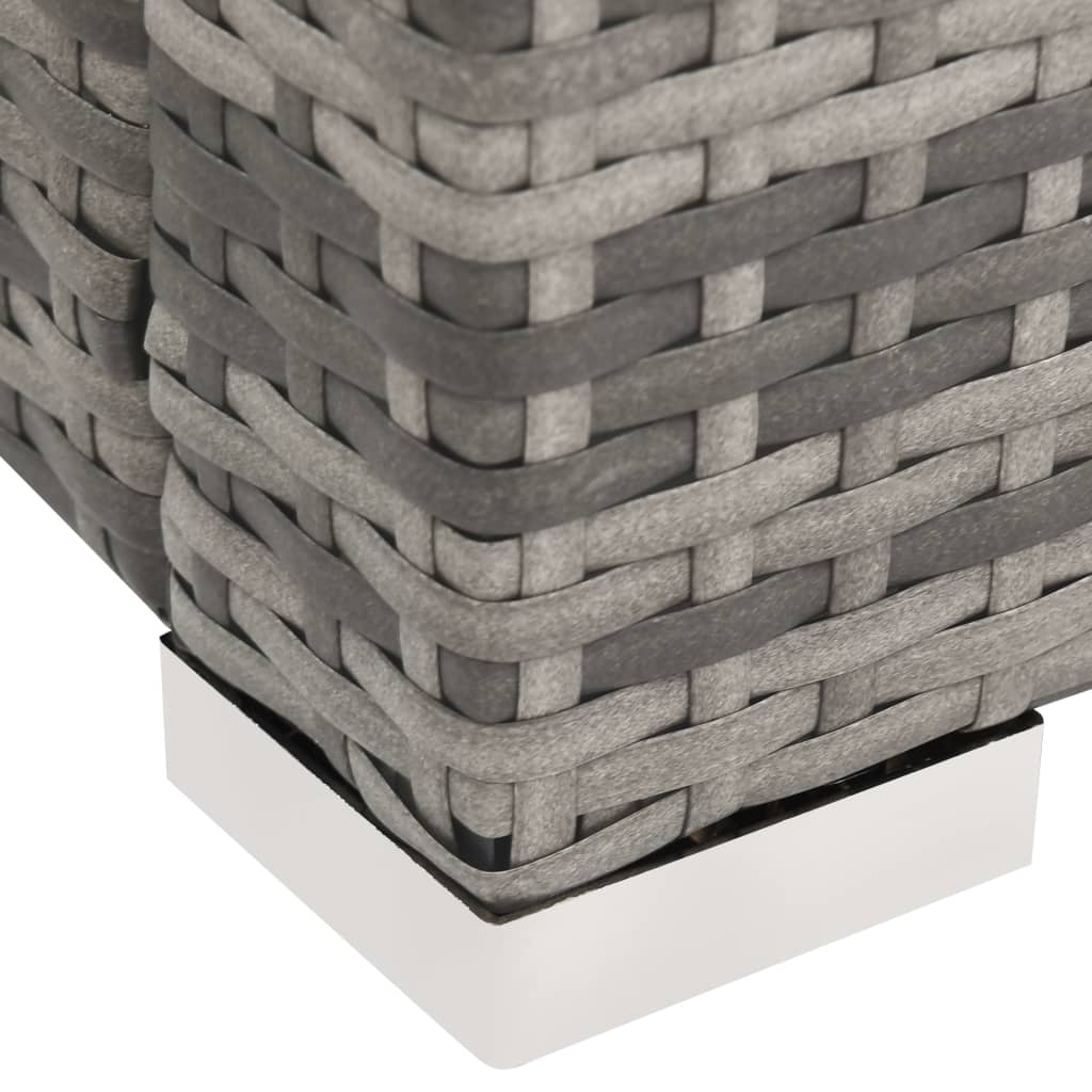 Double Sun Lounger Poly Rattan
