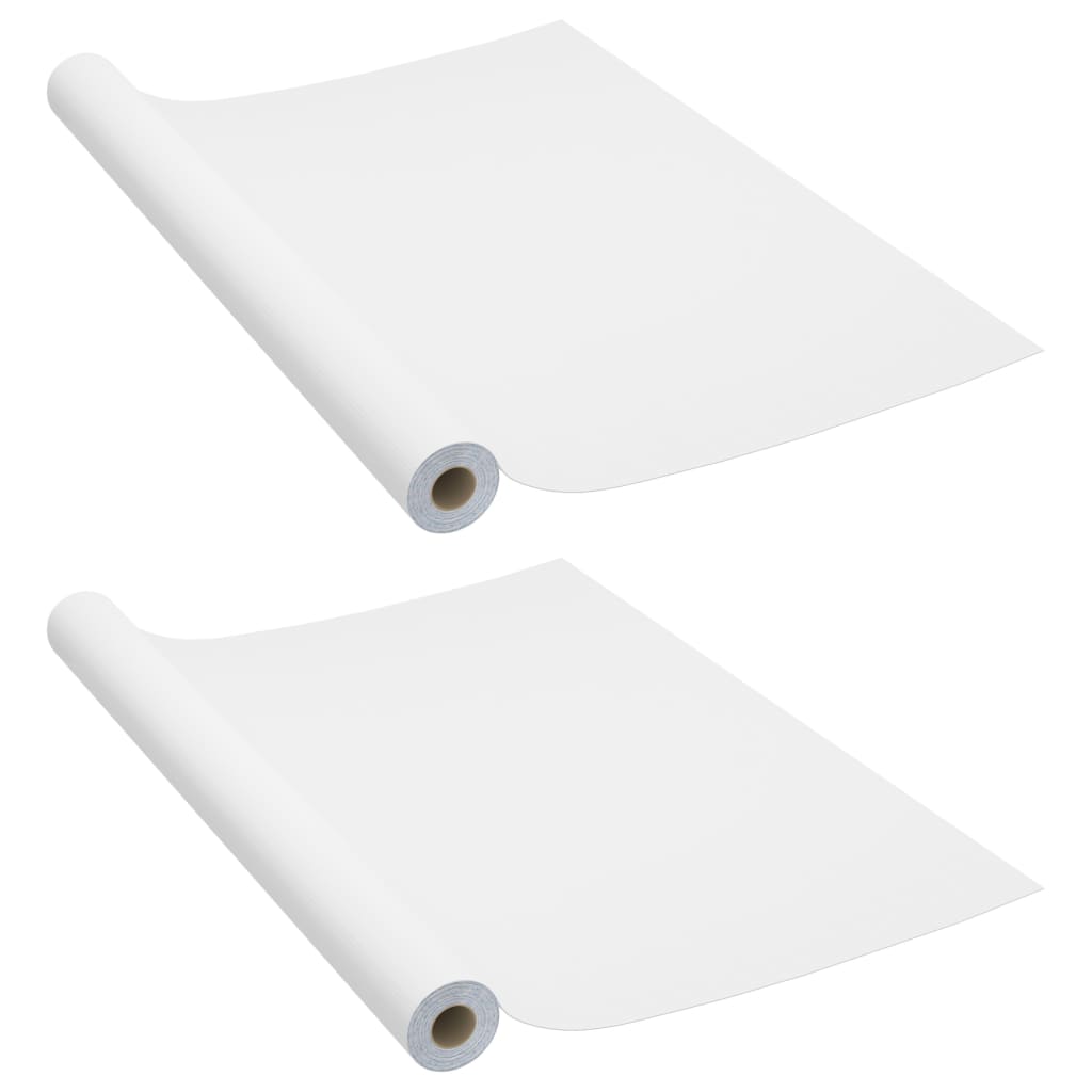 Self-Adhesive Furniture Films 2 Pcs 500X90 Cm Pvc