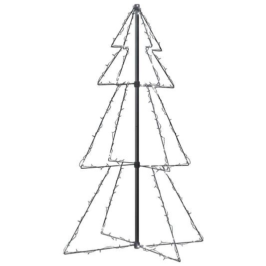 Christmas Cone Tree 160 Leds Indoor And Outdoor 78X120 Cm