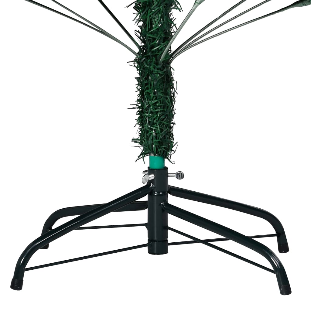 Artificial Pre-Lit Christmas Tree With Thick Branches Green 240 Cm