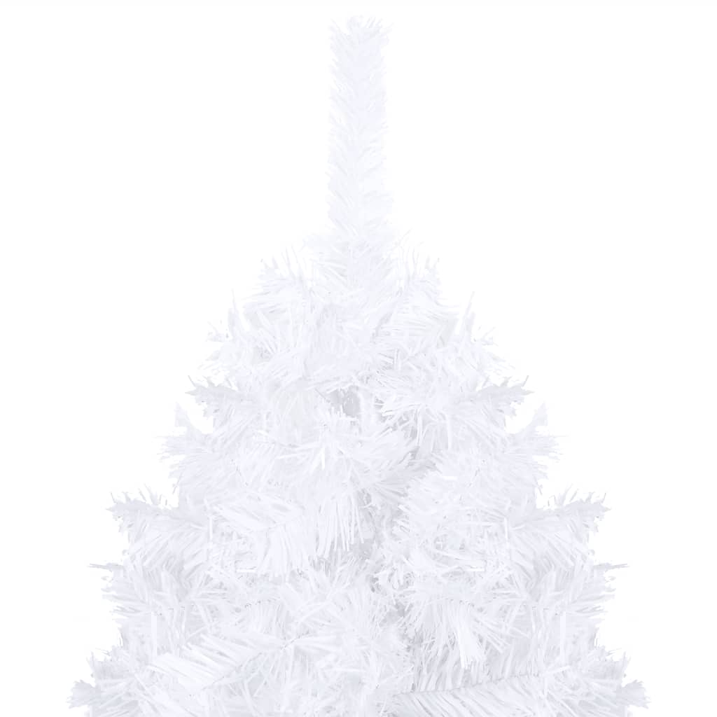 Artificial Pre-Lit Christmas Tree With Thick Branches 120 Cm