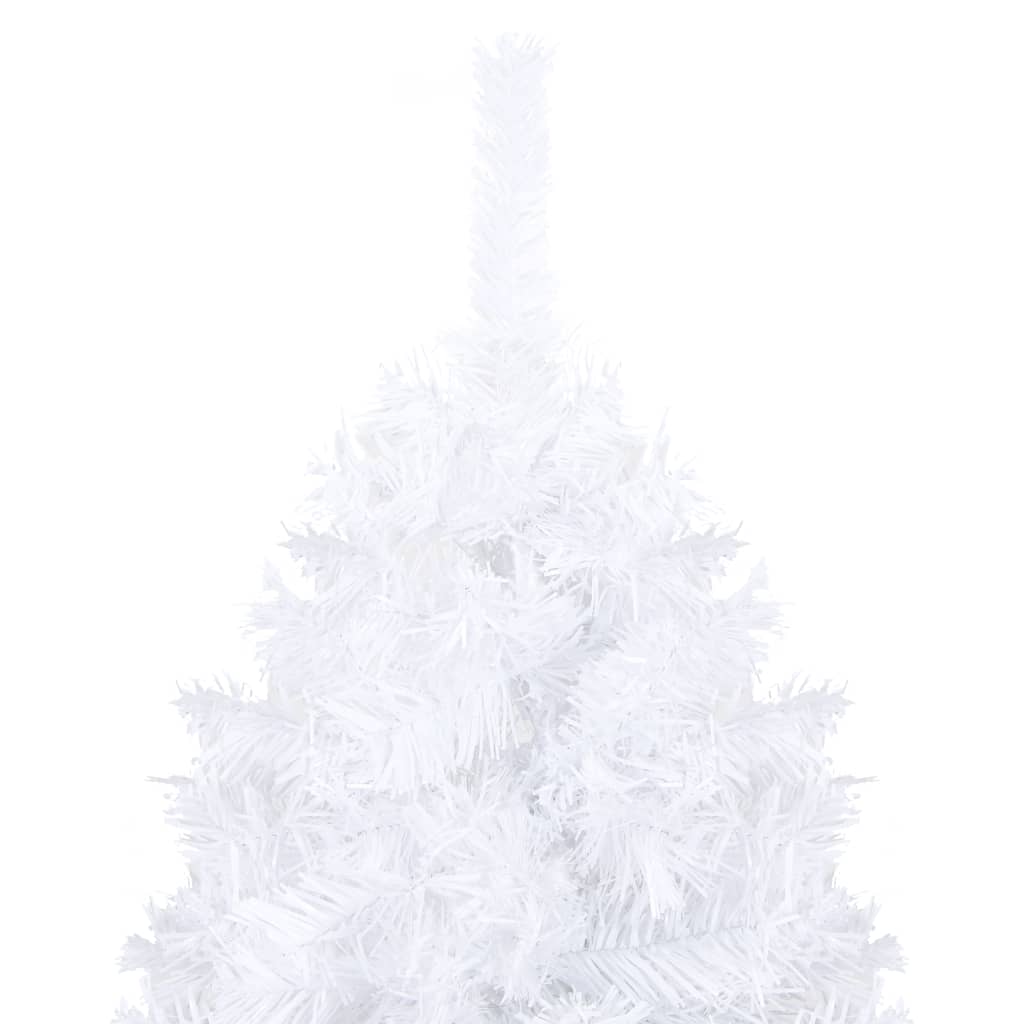 Artificial Pre-Lit Christmas Tree With Thick Branches 150 Cm