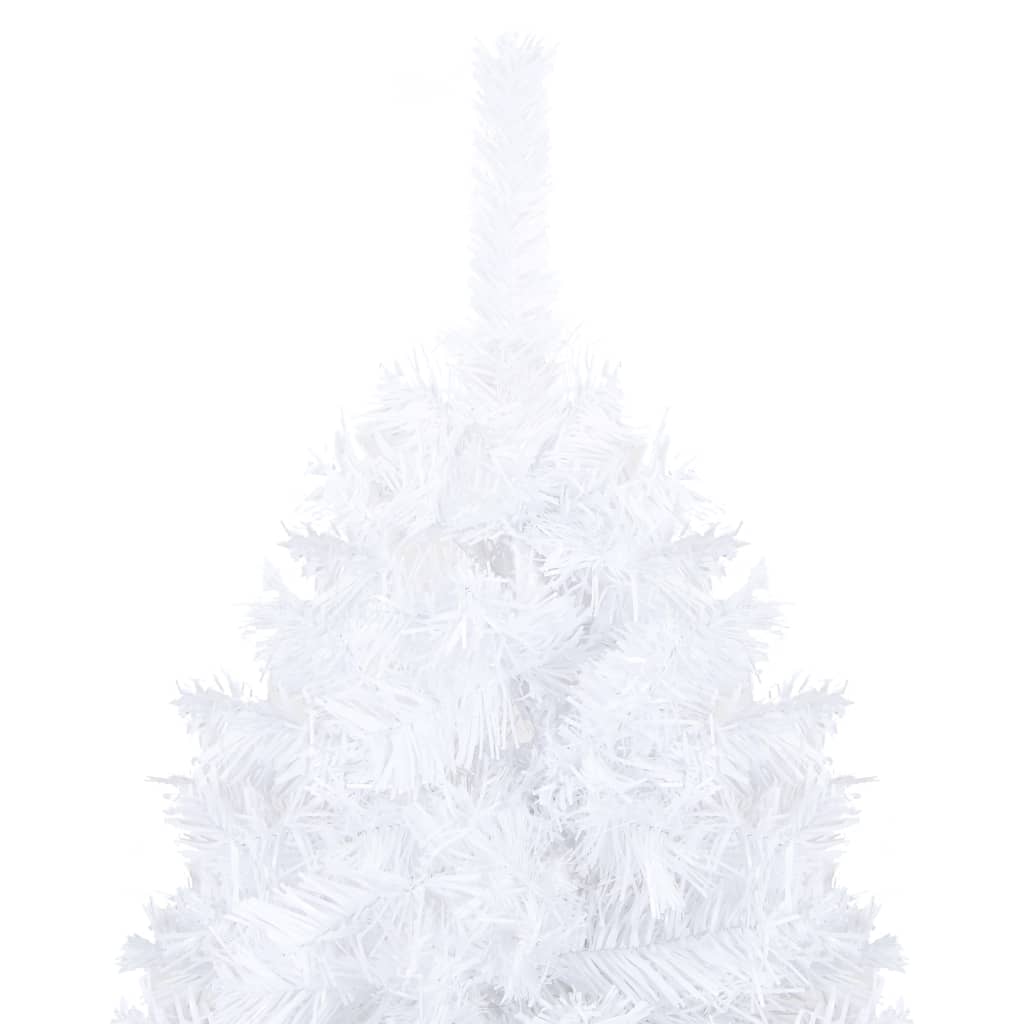 Artificial Pre-Lit Christmas Tree With Thick Branches 180 Cm
