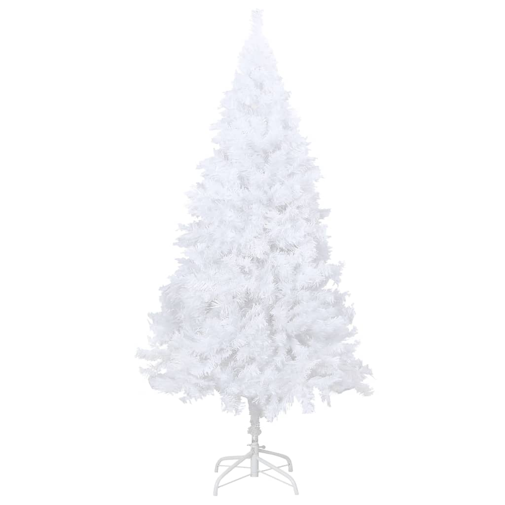 Artificial Pre-Lit Christmas Tree With Thick Branches 210 Cm