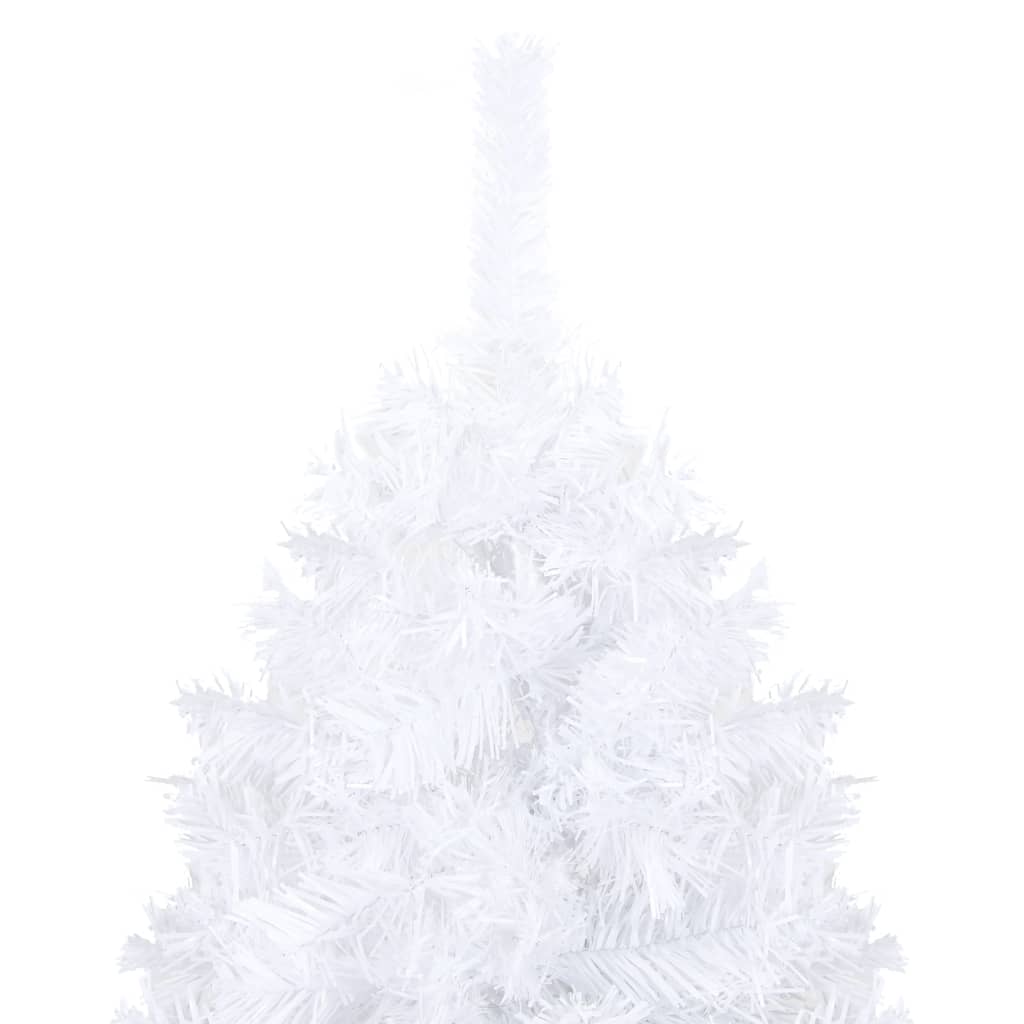 Artificial Pre-Lit Christmas Tree With Thick Branches 210 Cm