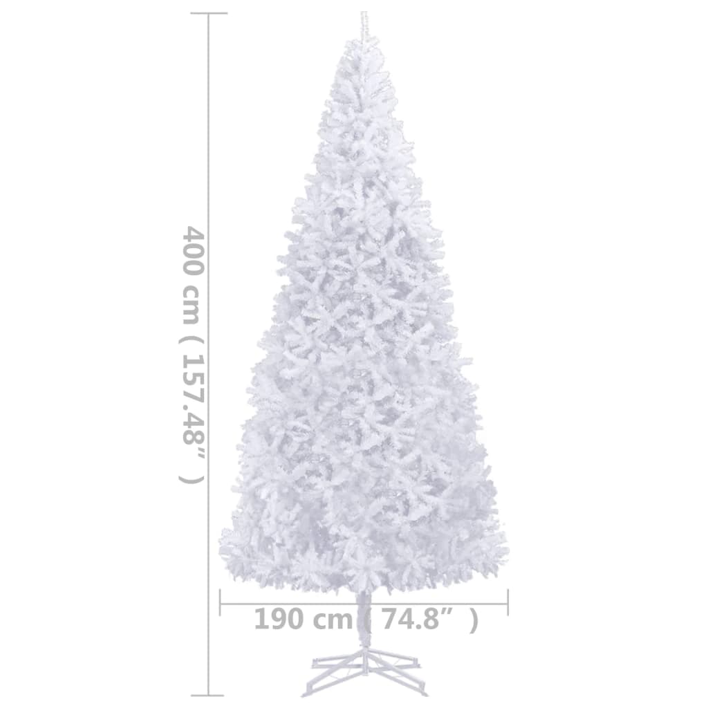 Artificial Pre-Lit Christmas Tree 400 Cm