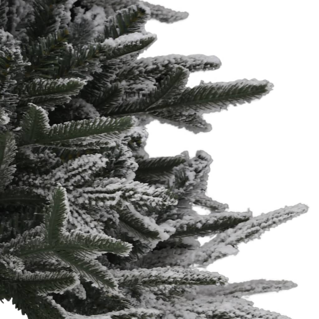 Artificial Pre-Lit Christmas Tree 180 Cm Pvc&Pe
