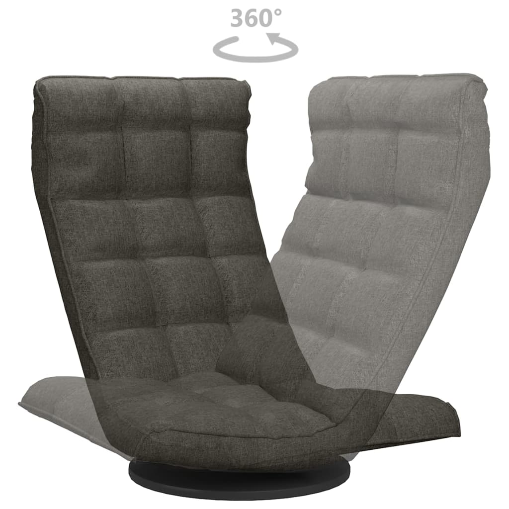 Swivel Floor Chair Fabric