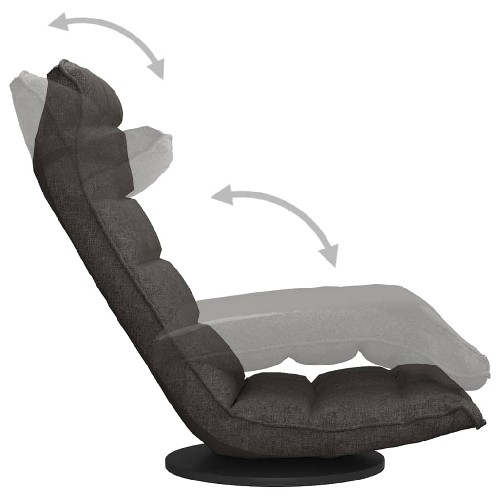 Swivel Floor Chair Fabric