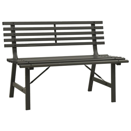 Garden Bench 110 Cm Steel