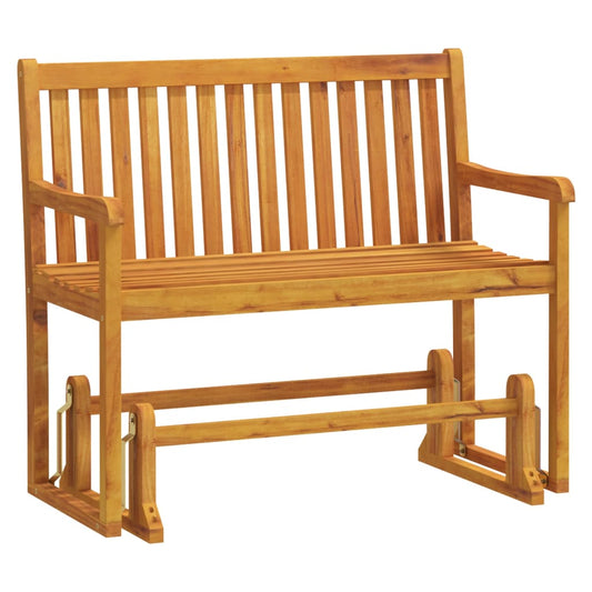 Garden Swing Bench 110 Cm Solid Acacia Wood