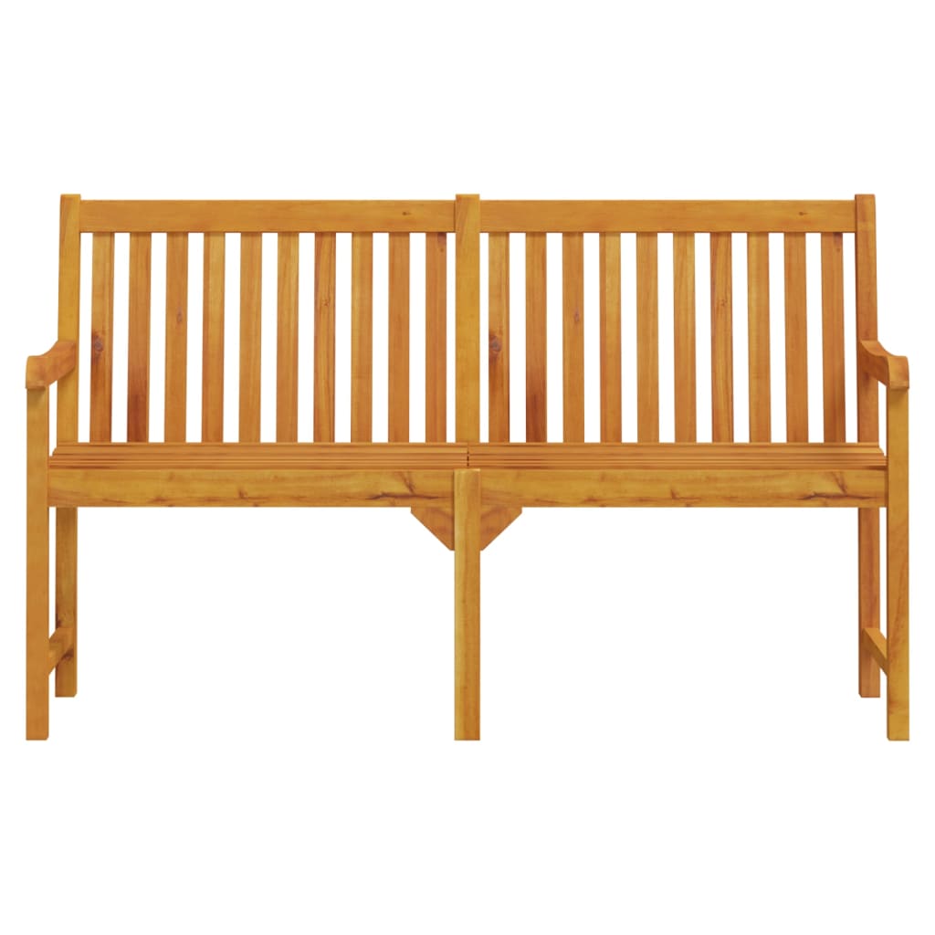 Garden Bench 150 Cm Solid Acacia Wood
