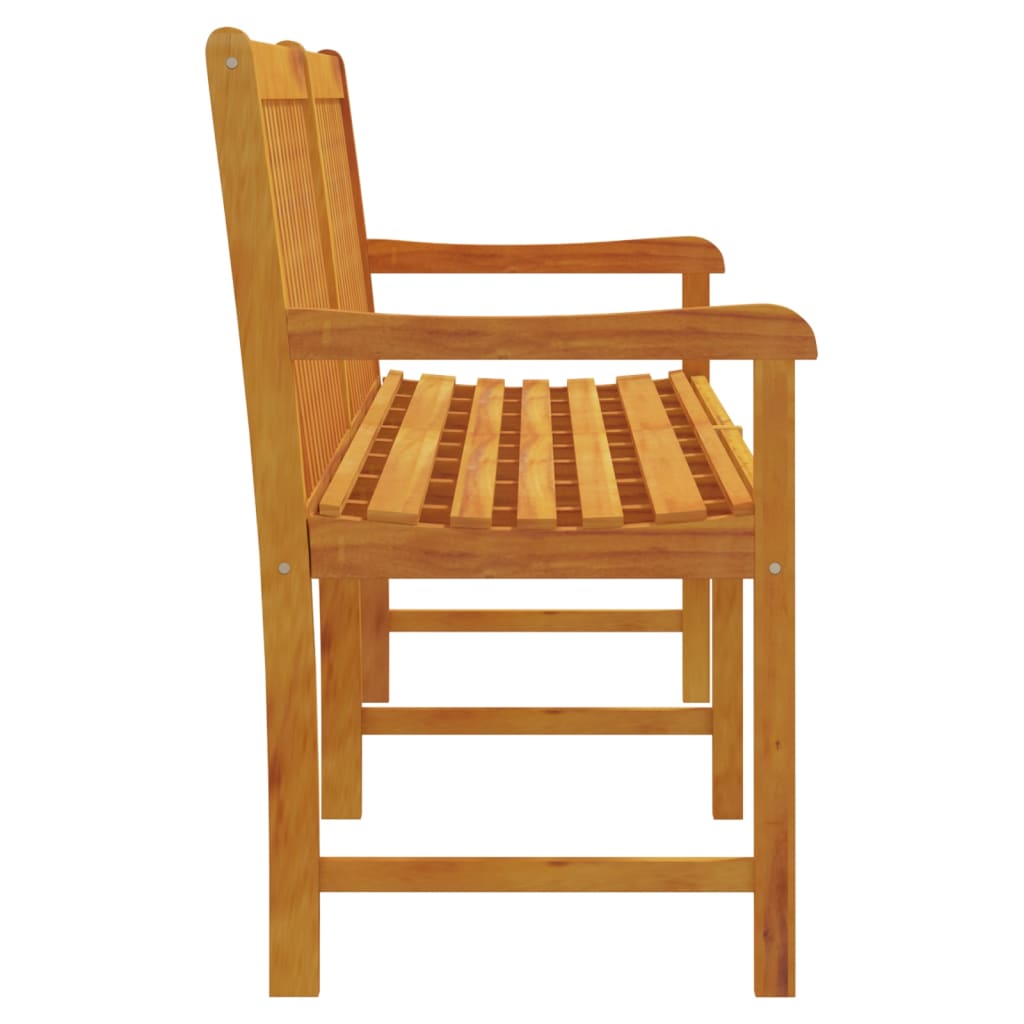 Garden Bench 219 Cm Solid Acacia Wood