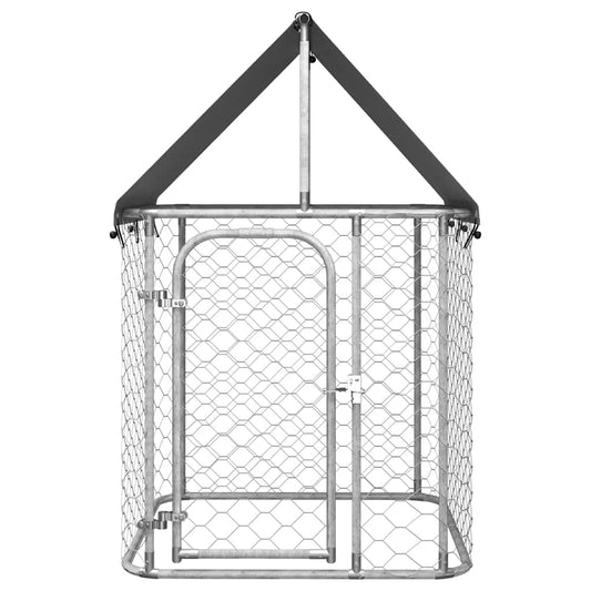 Outdoor Dog Kennel With Roof